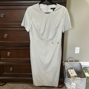 Grey dress from banana republic